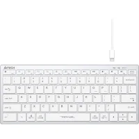 Клавиатура A4Tech Fstyler FX51 (серебристый/белый) фото 1